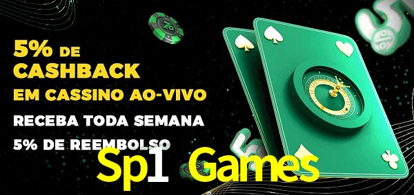 Promoções do cassino ao Vivo Sp1 Games